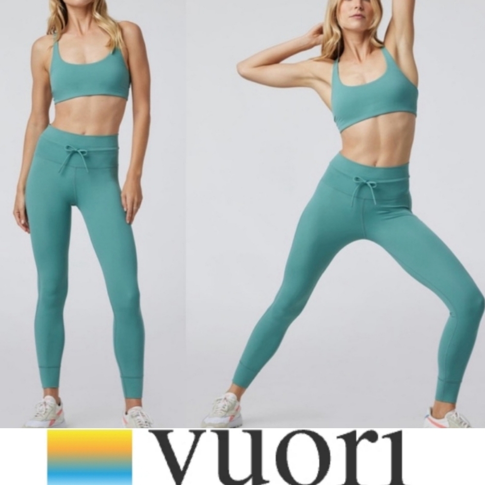 Vuori Daily Legging Long Garland NWT Yoga Activewear High Waist Drawstring